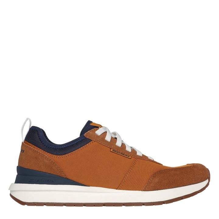 Skechers Men's Red Sunnydale Classic Low-Top Trainers in Size 7, Sports Direct