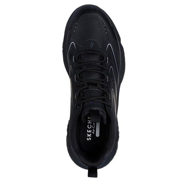Black - Skechers - Men's Classic Low-Top Trainers