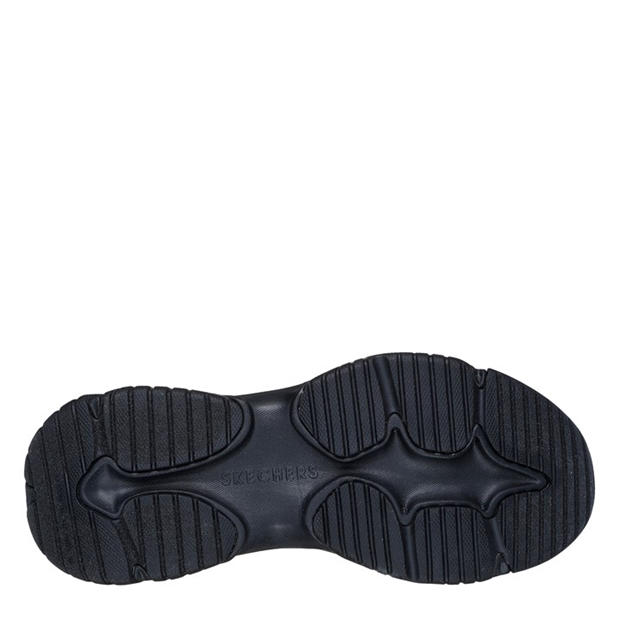 Black - Skechers - Men's Classic Low-Top Trainers