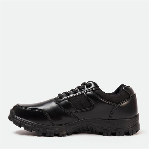 Black - Giorgio - Leather Mens shoes