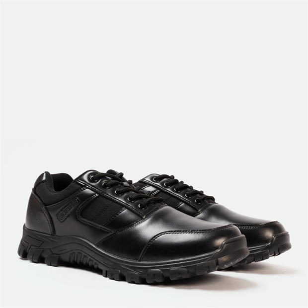 Black - Giorgio - Leather Mens shoes