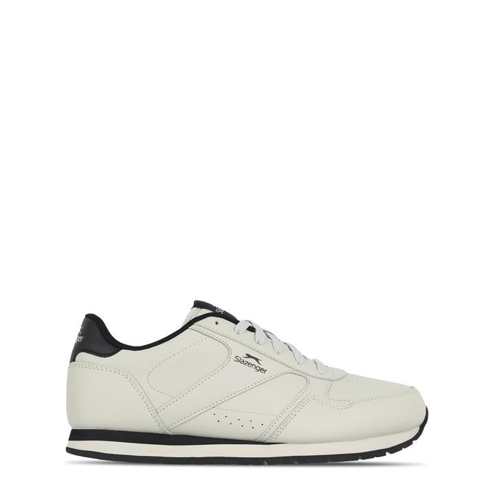 Slazenger Men's White Classic Trainers in Size 11, Sports Direct