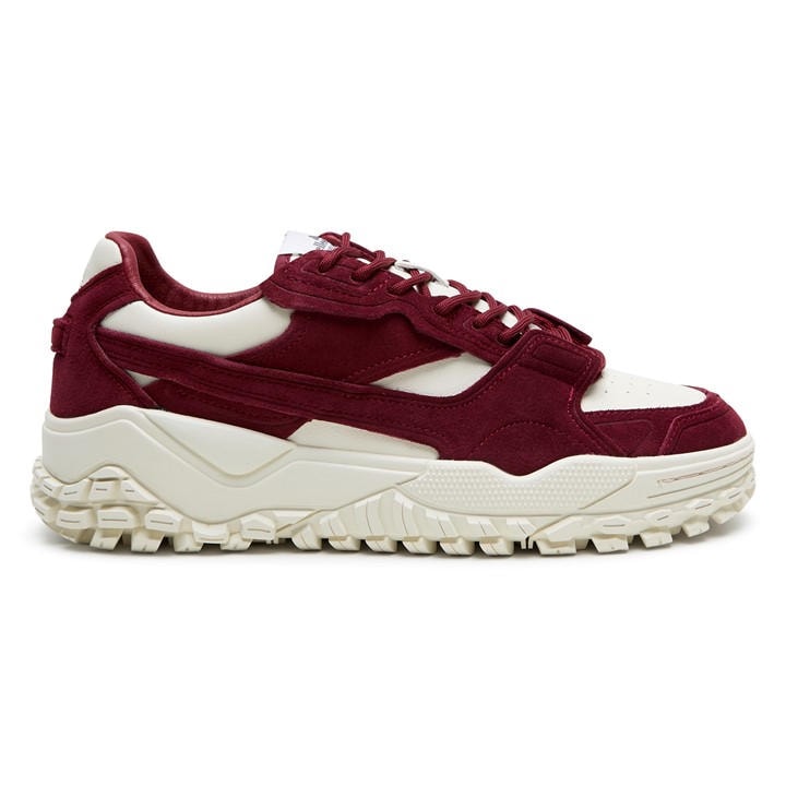 Ellesse Men's White Luxe Classic Low-Top Trainers in Size 6.5, Sports Direct