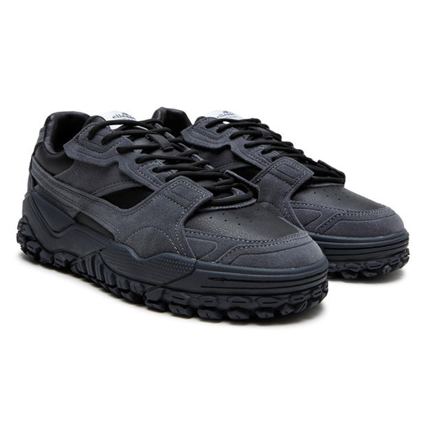 Black - Ellesse - Men's LUXE Classic Low-Top Trainers