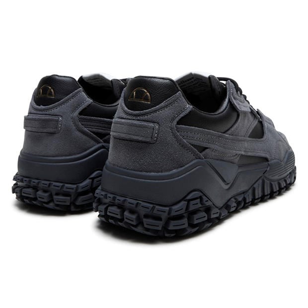 Black - Ellesse - Men's LUXE Classic Low-Top Trainers
