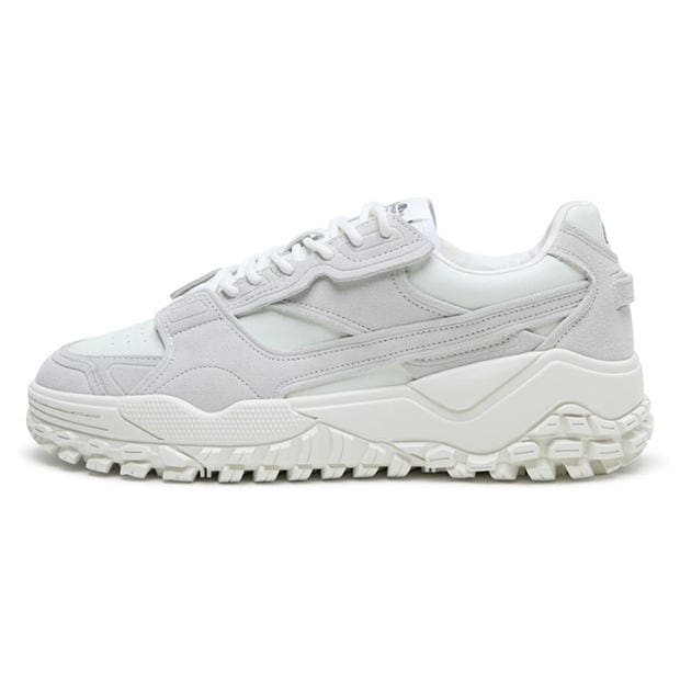 White - Ellesse - Men's LUXE Classic Low-Top Trainers