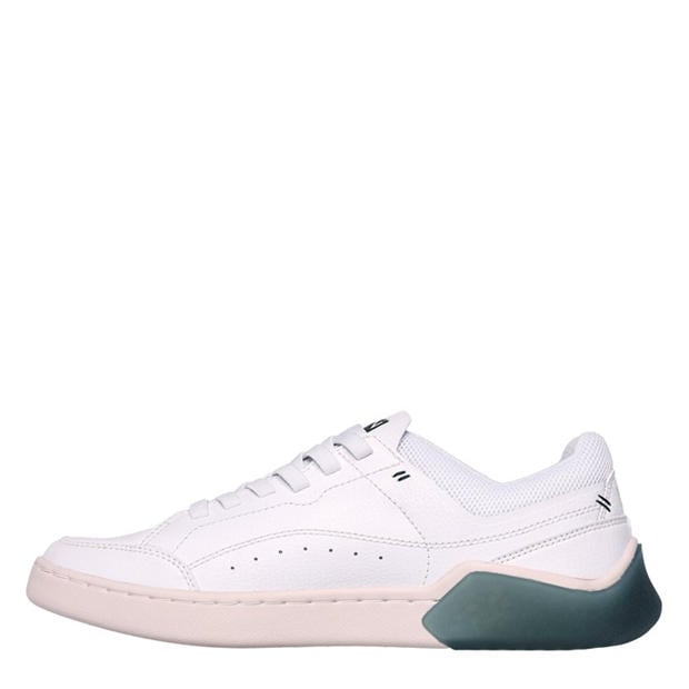 White/Green - Skechers - Men's New Cup Classic Low-Top Trainers
