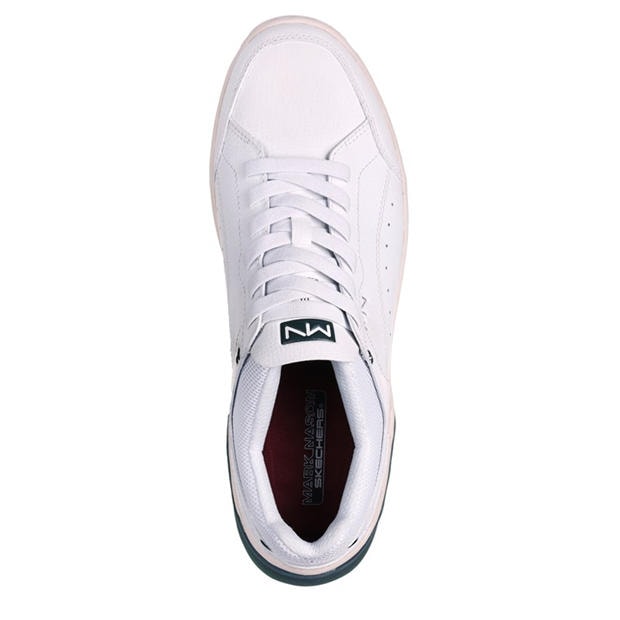 White/Green - Skechers - Men's New Cup Classic Low-Top Trainers