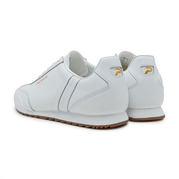 White - Patrick - Men's Rio Runner Heritage Low-Top Trainers