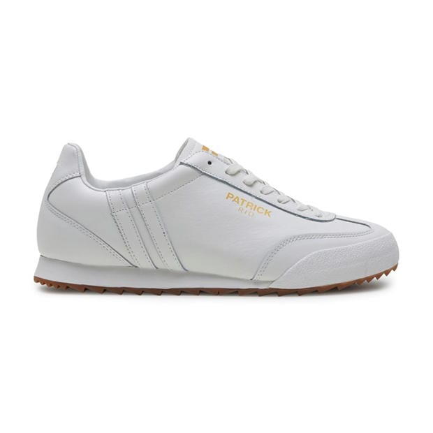 White - Patrick - Men's Rio Runner Heritage Low-Top Trainers