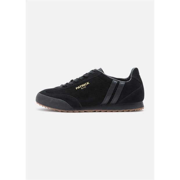 Black Mono - Patrick - Men's Rio Runner Heritage Low-Top Trainers