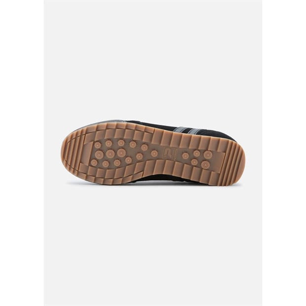 Black Mono - Patrick - Men's Rio Runner Heritage Low-Top Trainers