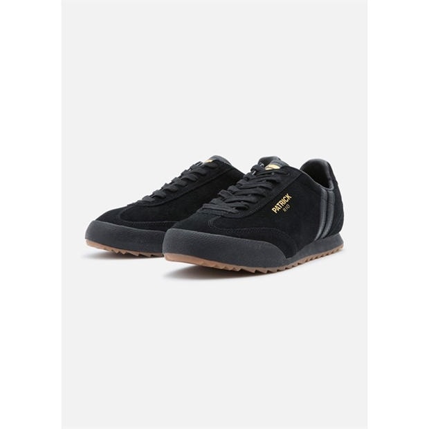 Black Mono - Patrick - Men's Rio Runner Heritage Low-Top Trainers
