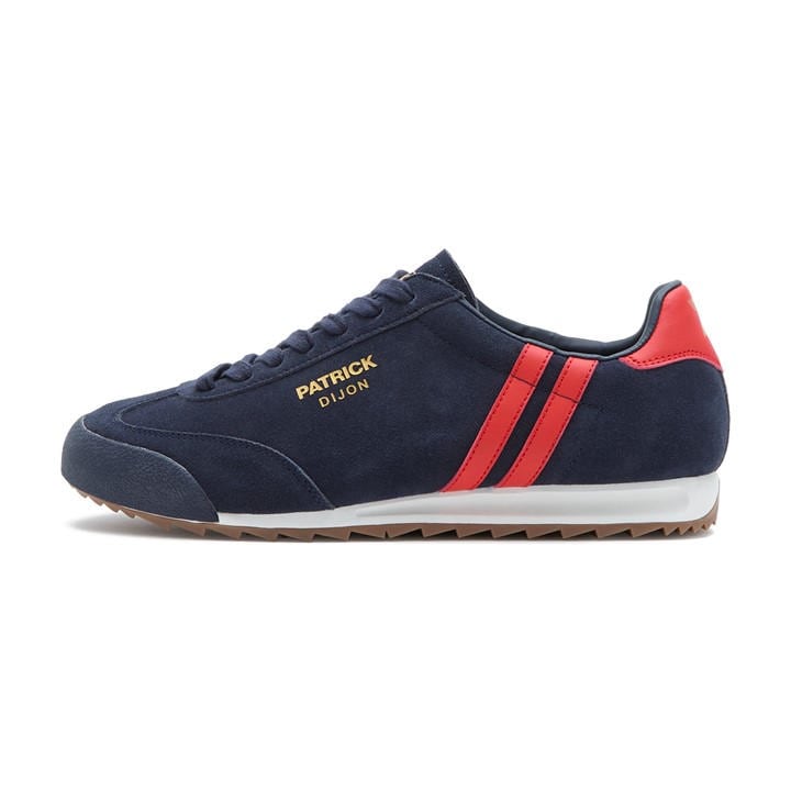 Patrick Men's Blue Heritage Low-Top Trainers in Size 8, Sports Direct
