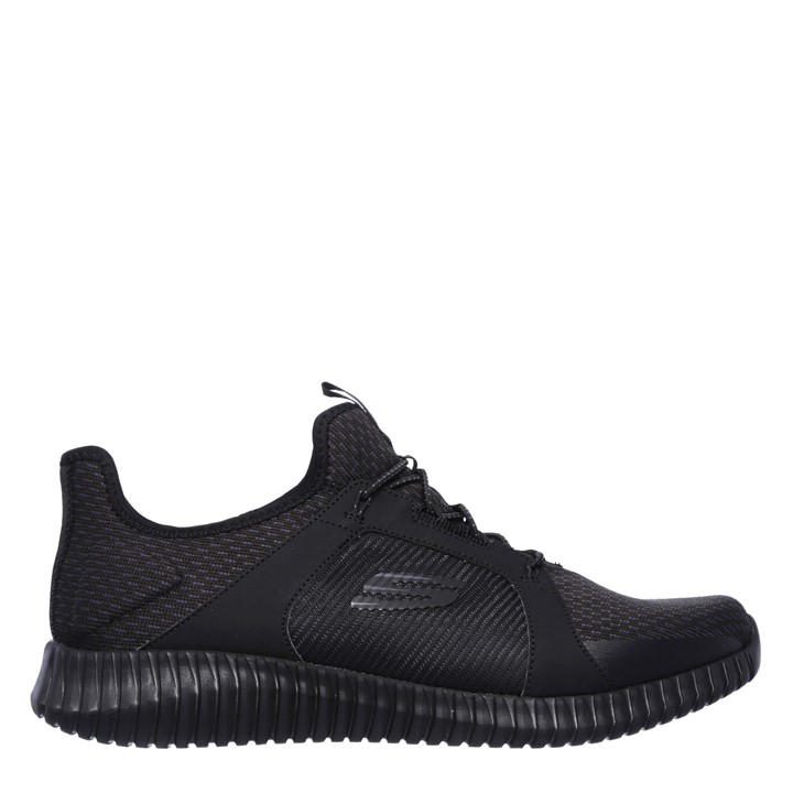 Skechers Men's Black Flex Elite Trainers in Size 13, Sports Direct