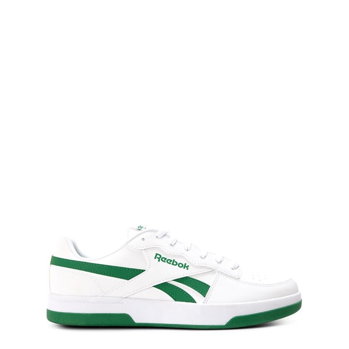 Reebok Men's White Prime Serve Classic Low-Top Trainers in Size 7.5, Sports Direct