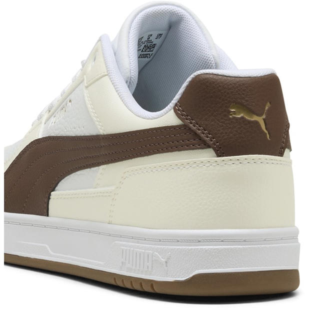 Wht/Brown/Gum - Puma - Caven Trainers Mens