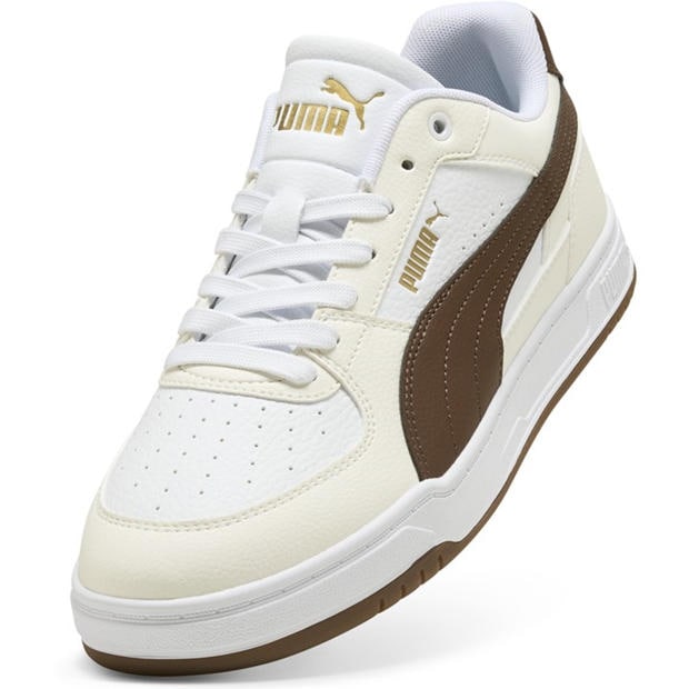 Wht/Brown/Gum - Puma - Caven Trainers Mens