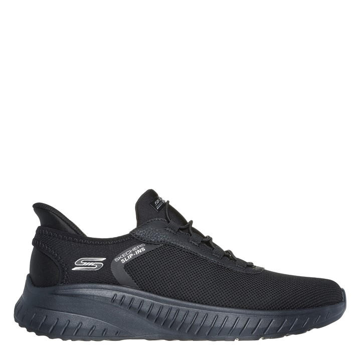 Skechers Men's Black Slip-Ins: Bobs Sport Squad Chaos in Size 11, Sports Direct