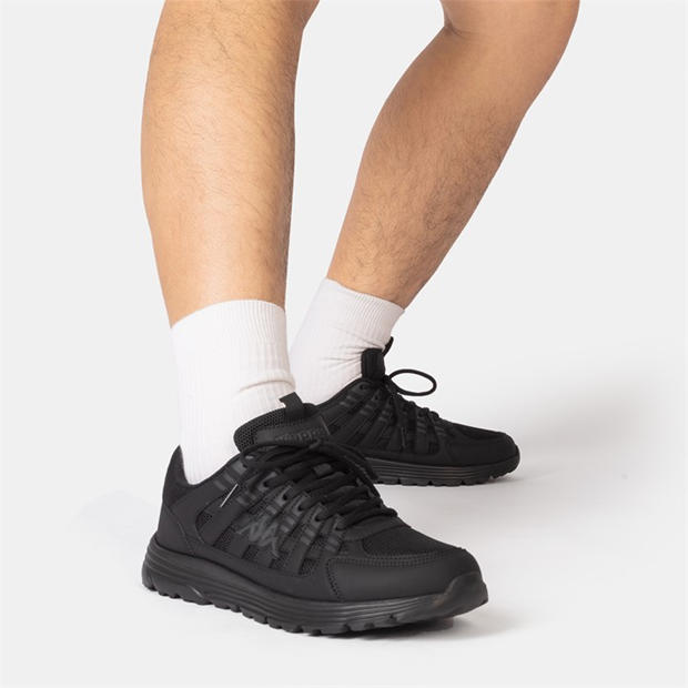Black - Kappa - S3000 Trainers Men