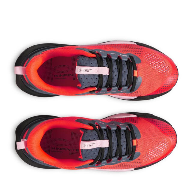 Red - Under Armour - Unisex Adults Infn Pro Trail Runners
