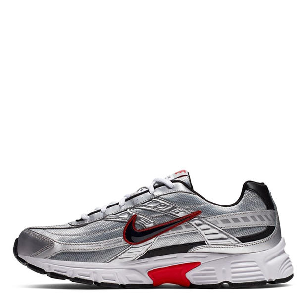 Silver/Blk/Red - Nike - Initiator Men's Running Shoes