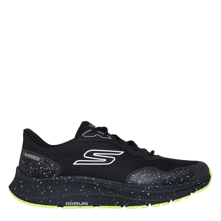 Skechers Men's Black Waterproof Running Shoes in Size 11, Sports Direct