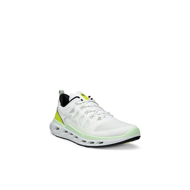 White/Lime - Ecco - Men's Trainers