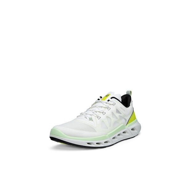 White/Lime - Ecco - Men's Trainers