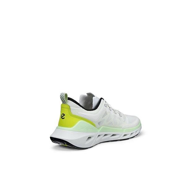 White/Lime - Ecco - Men's Trainers