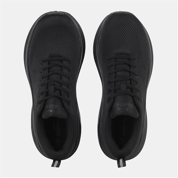 Black/Black - Slazenger - Mesh Trainers Mens