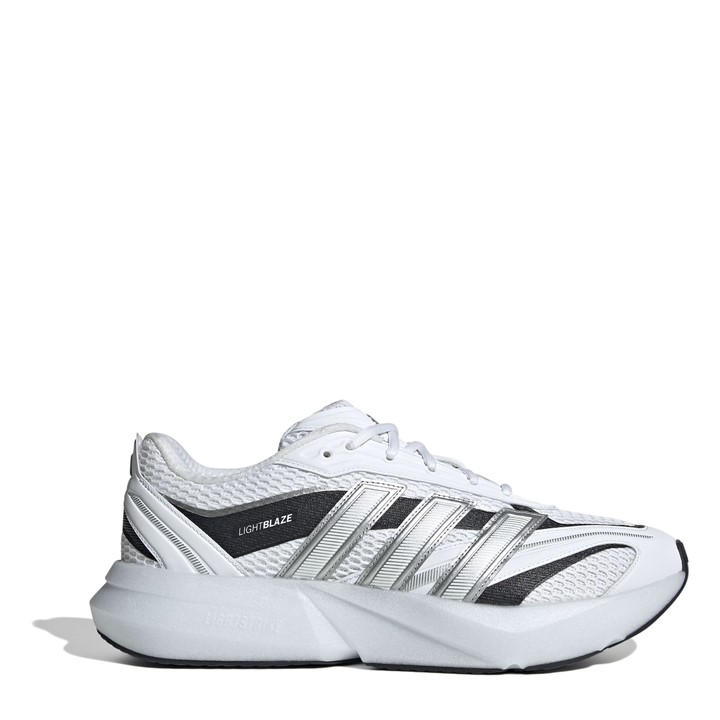 Adidas Men's White Lightblaze Glow Shoes in Size 7, Sports Direct