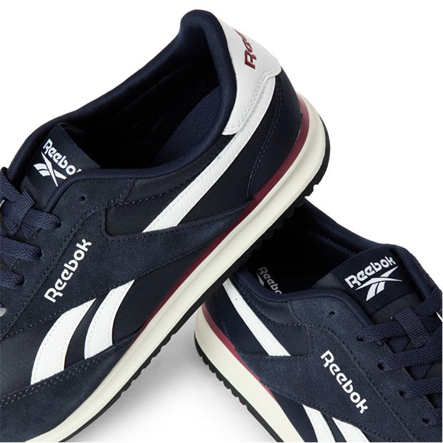 Navy/White - Reebok - Reebok World 70 Mens Trainers