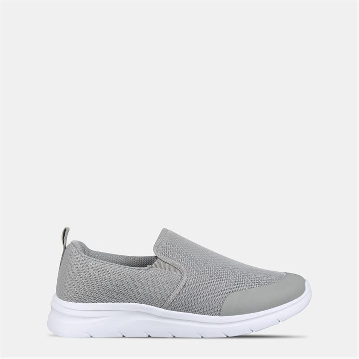 Slazenger Men's Grey Zeal Slip On Shoe in Size 8.5, Sports Direct