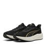Blk/Gold/White - Puma - Dasher Lite Mens Running Shoes