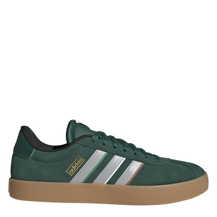 Adidas Men's Green Vl Court 3.0 Shoes in Size 9.5, Sports Direct