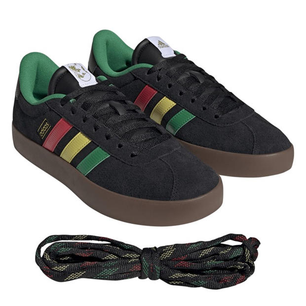 Blk/Grn/Yel/Red - adidas - VL COURT 3.0 Shoes Mens