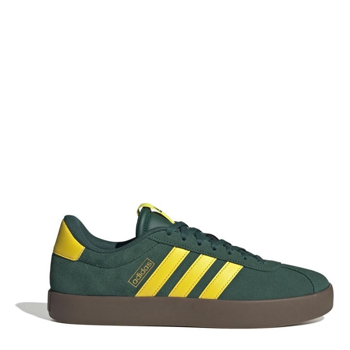 Adidas Men's Green Vl Court 3.0 Shoes - Size 10