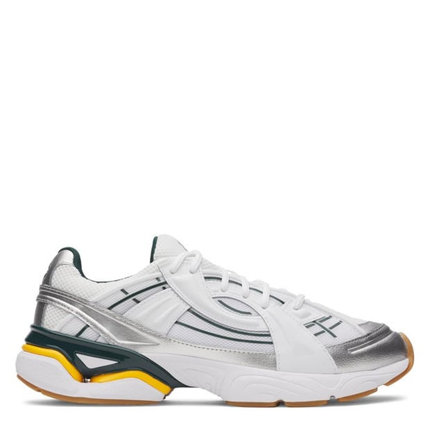 Wht/Grn/Gold - Under Armour - Men's Sola Runners