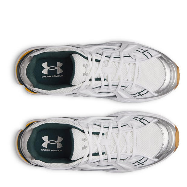 Wht/Grn/Gold - Under Armour - Men's Sola Runners
