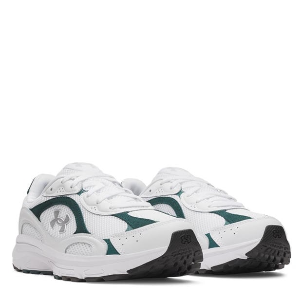 Whit/Green/Slvr - Under Armour - UA Tech Runner