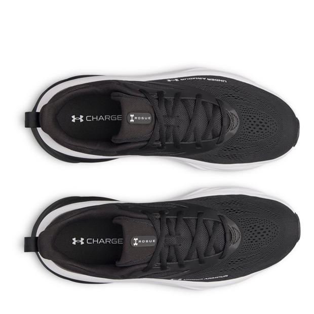 Black/White - Under Armour - UA Charged+ Rogue 6