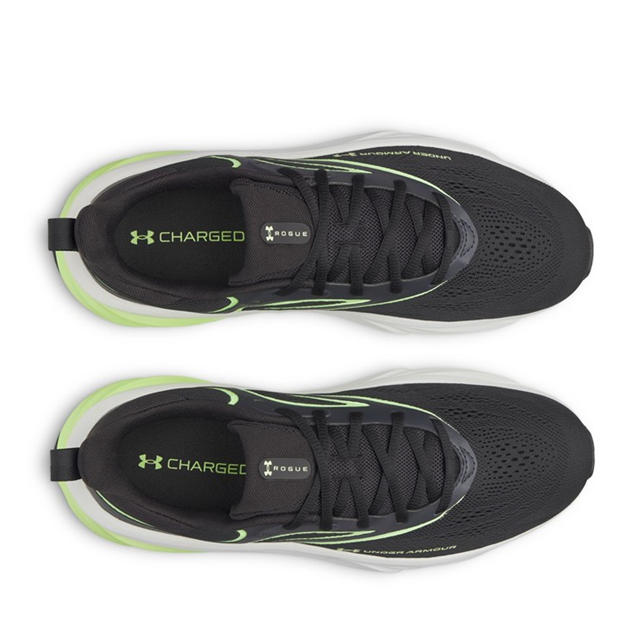 Black/Lime - Under Armour - UA Charged+ Rogue 6