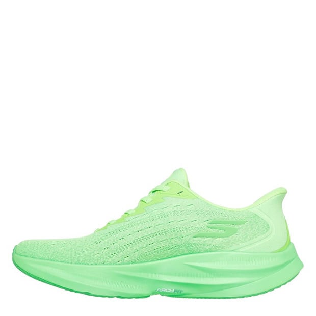 Lime/Multi - Skechers - AERO Spark Running Shoes Mens