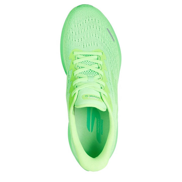 Lime/Multi - Skechers - AERO Spark Running Shoes Mens