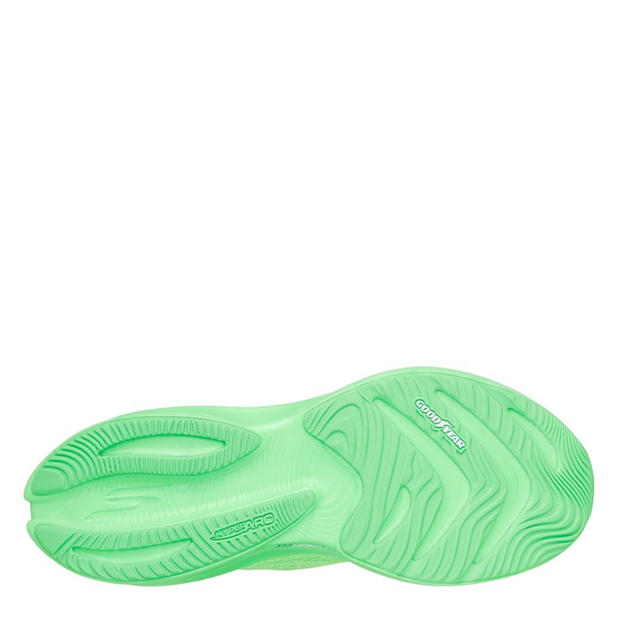 Lime/Multi - Skechers - AERO Spark Running Shoes Mens
