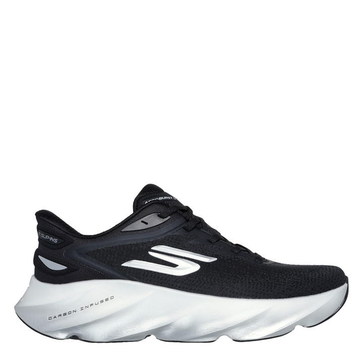 Skechers Men's Black Aero Burst Running Shoes in Size 7, Sports Direct