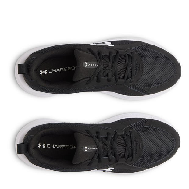 Black/White - Under Armour - Men's Assert 11 Trainers