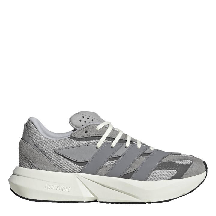 Adidas Men's Grey Lightblaze Trainers in Size 9, Sports Direct