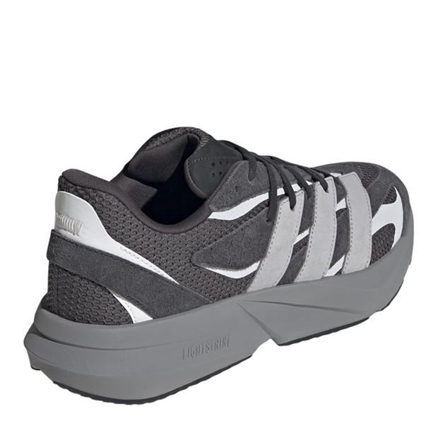 Carbon/Grey/Wht - adidas - Men's Lightblaze Runners